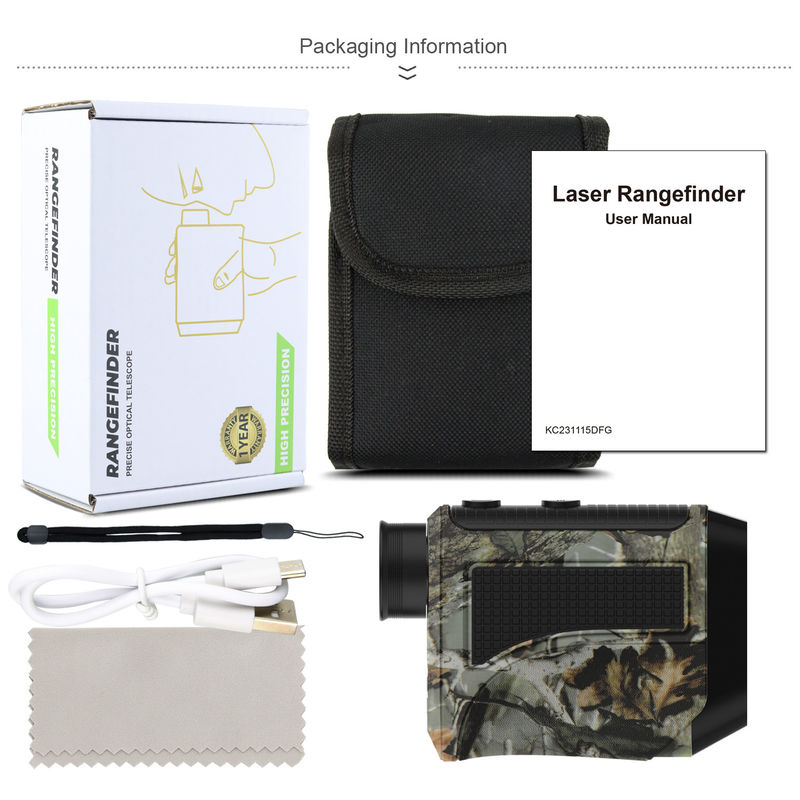 5-1000m Range Scope Laser Rangefinder Camoflage Distance Meter untuk pengukuran jarak jauh