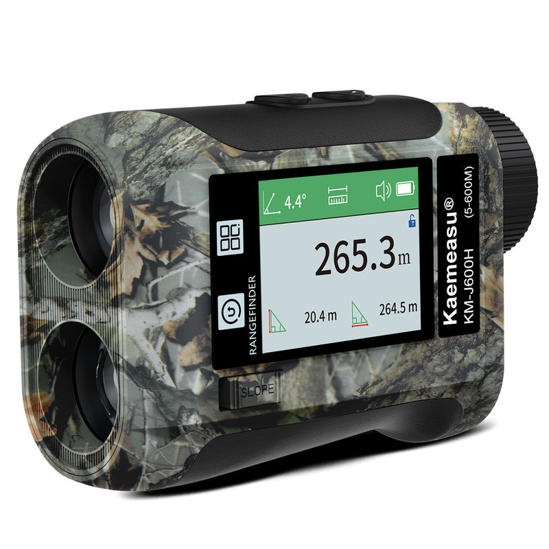 Kaemeasu High Precision Laser Rangefinder USB Model pengisian daya Pencari jarak berburu Dengan Slope Switch J1500