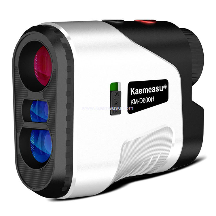 kaemeasu Portable Laser Range Finder Golf Telescope Angle Mengukur 6,5X pembesaran Hunting Rangeinder D600