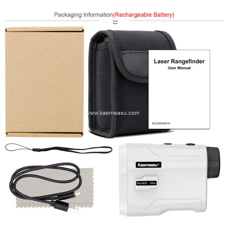 kaemeasu 6.5X Magnetisasi Golf Range Finder Teleskop Bandera Kunci Kunci Sudut Pengukuran Jarak Meter M1000