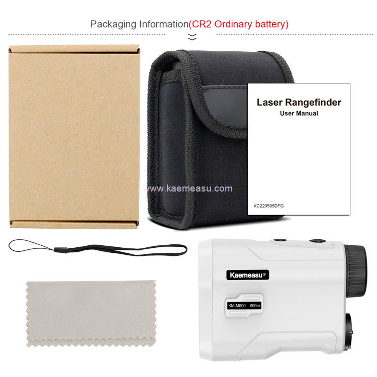 Kaemeasu Golf Range Finder CR2 Baterai Model Teleskop Tiang Bendera Kunci Sudut Pengukuran Jarak Meter M1000