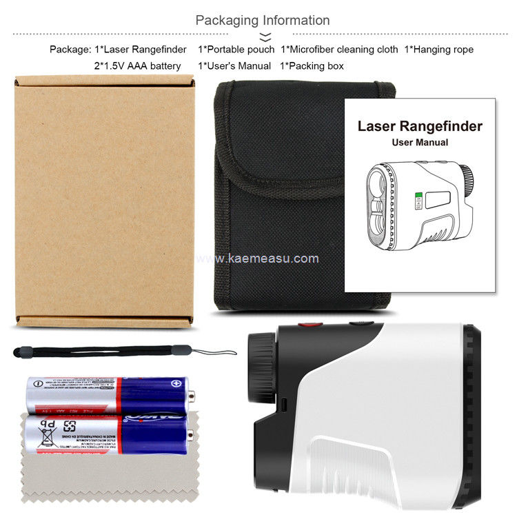 Kaemeasu OEM ODM Berburu Menembak Pencari Jarak Slope Switch Teleskop Waterproof Golf Rangeinder D1000