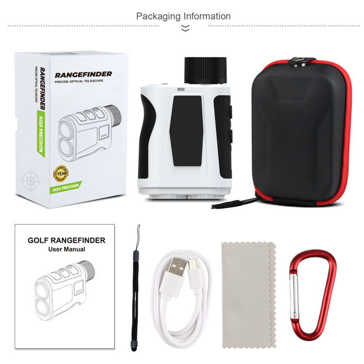 Kaemeasu 1000m Laser Rangefinder LCD Display Golf Rangefinder Dengan Adsorpsi Magnetik H1000H