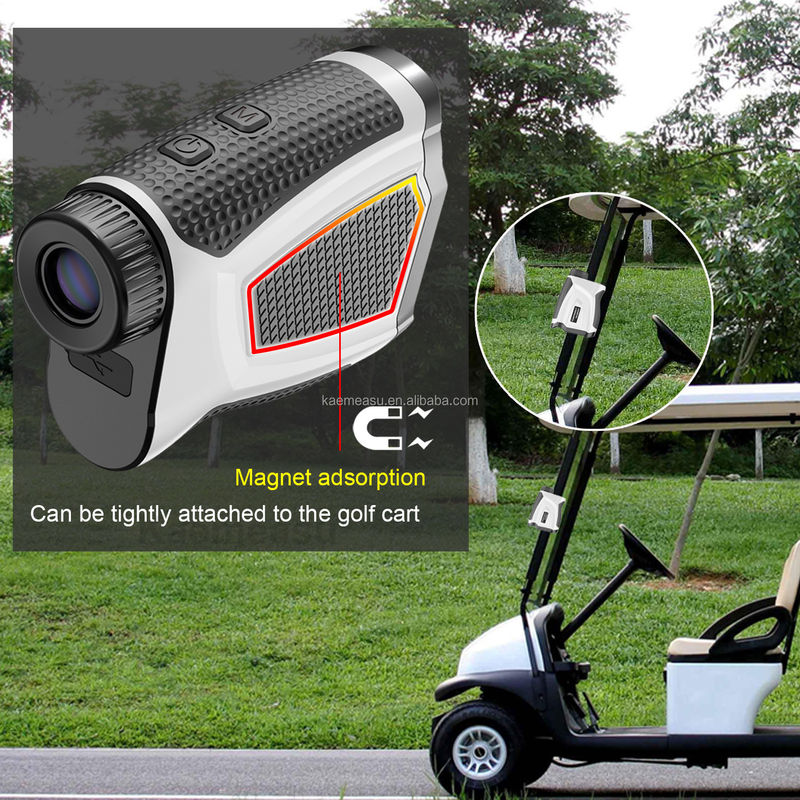 Kaemeasu Handheld Rechargeable OEM Hunting Golf Laser Rangefinder Dengan Magnet Adsorption 450M/600M/800M/1000M