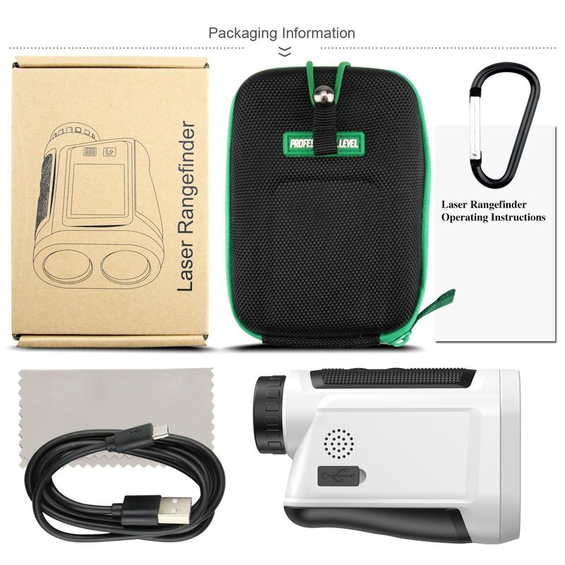 600m Oem Layar sentuh Digital Golf Jarak Meter Laser Rangefinder Laser Rangefinder Rangefinder Laser Rangefinder