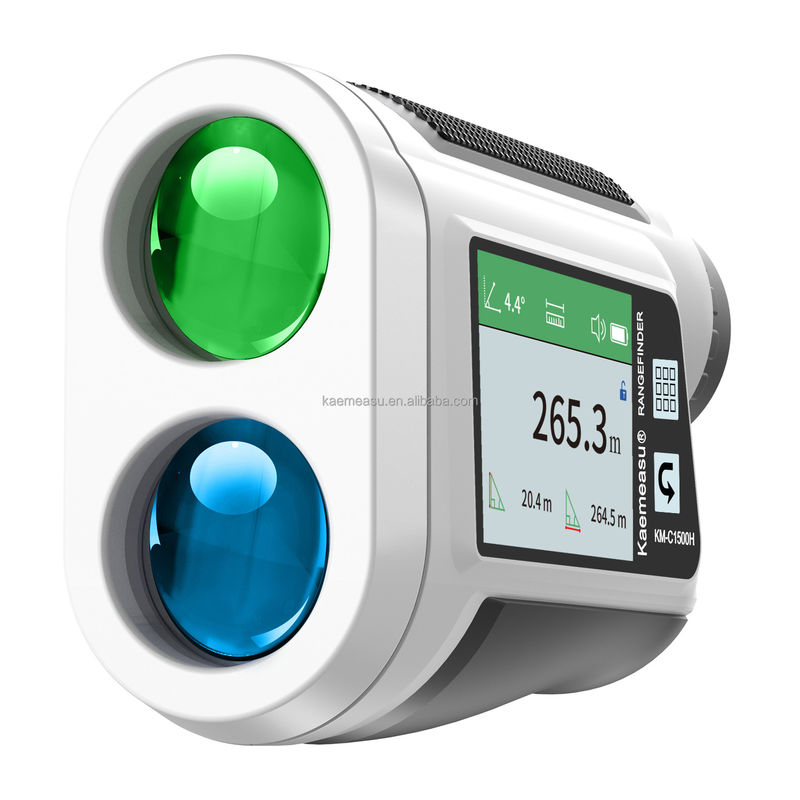 OEM 6x Rangefinder Laser Mounted Range Finder Golf Laser Range Finder Lithium Baterai Rechargeable Touch Type Color Screen IP54
