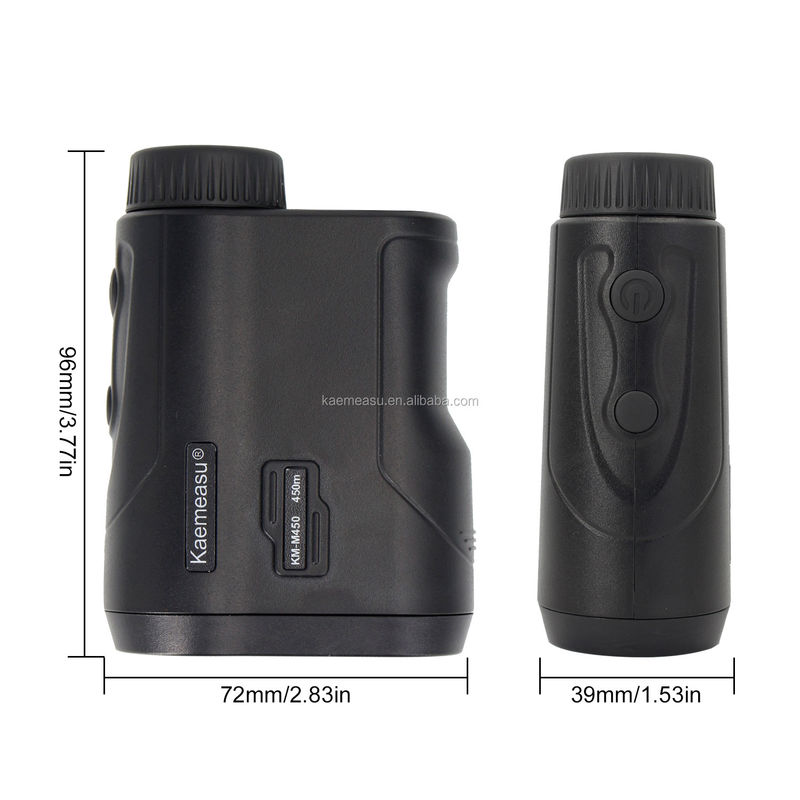 OEM Kualitas Baik Laser Rangefinder 450 Meter Digital Laser Range Finder berburu/golf/olahraga/insinyur