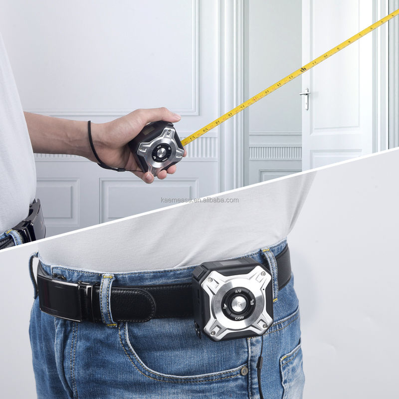 Multifungsi USB Pengukuran Pita Pengisi Penguasa Penguasa Elektronik Pengukur Instrumen Instrumen Laser Meter Jarak OEM