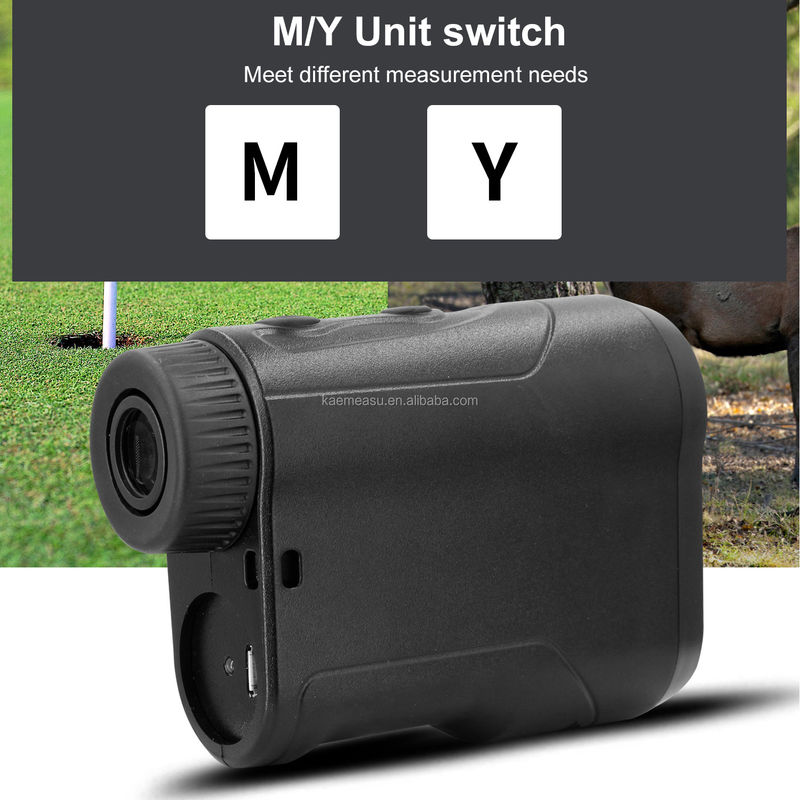 Telescope Laser Rangefinder Portable USB Charging Laser Distance Meter Monocular Golf Hunting Rangefinder 600M/656Yd