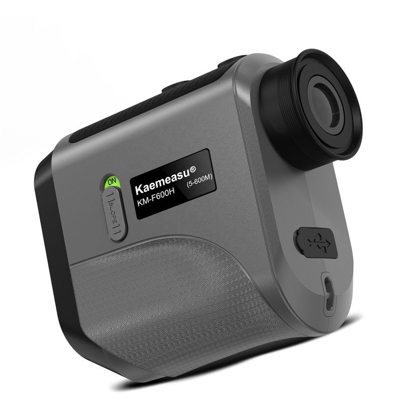 Mini laser rangefinder Teleskop Handheld laser distance meter Digital Laser Rangefinder dengan kemiringan abu-abu