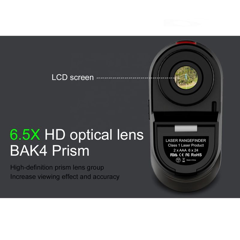 OEM ODM Range Finder 600/800/1000m Golf Distance Meter Multiple mode Laser Rangefinder Teleskop dengan switch kemiringan