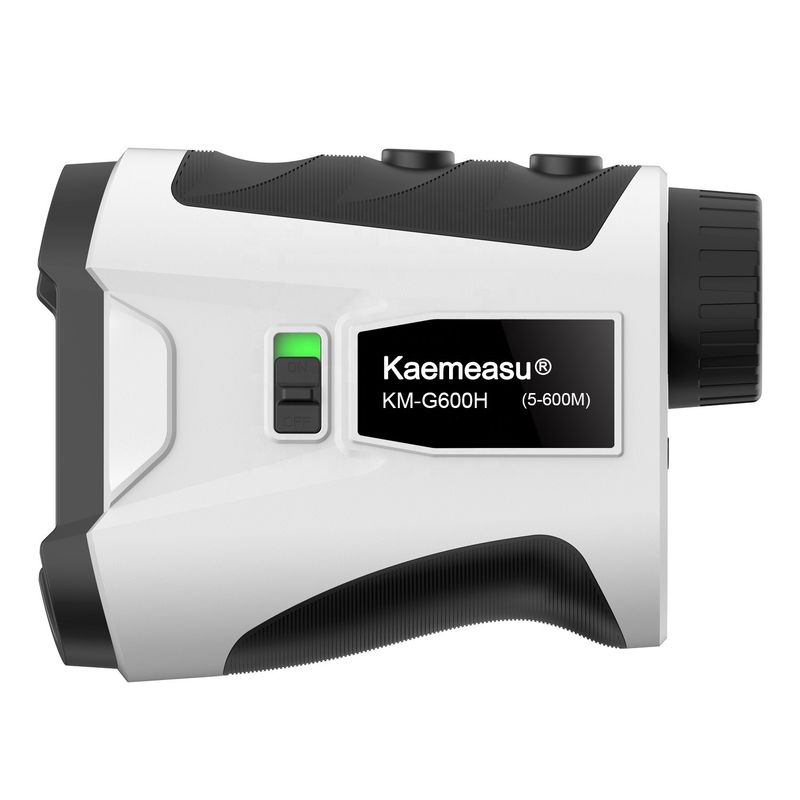 Golf Digital Laser Rangefinder Instrumen optik Teleskop Berburu Laser Rangefinder 1000m Dengan Jolt Dan Fungsi Magnetik