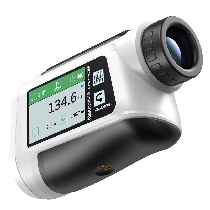 Golf Laser Rangefinder Meter 600m Multifunction Laser Rangefinder Dengan Angle Horizontal Distance Scan
