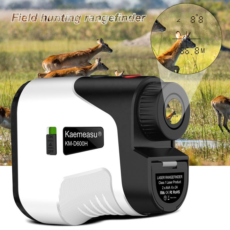 Handheld Mini 450m-1000m Laser Rangefinder Diastimeter Golf Laser Rangefinder Teleskop Optik Untuk Berburu