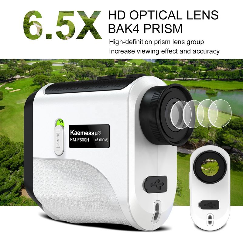 Outdoor Sport Telescope Golf Rangefinder dengan Daya Tarik Magnetik dan Panjang Gelombang Laser 905nm