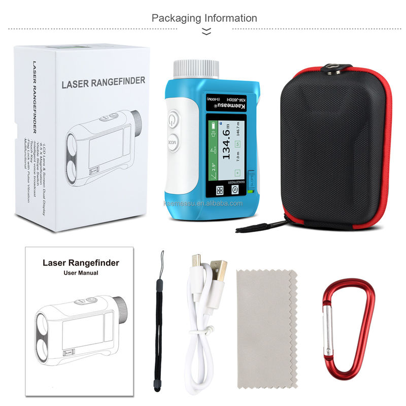 OEM ODM Laser Measuring Device Voice Broadcast Distance Meter Digital Golf Laser Rangefinder Hunting Range Finder Teleskop