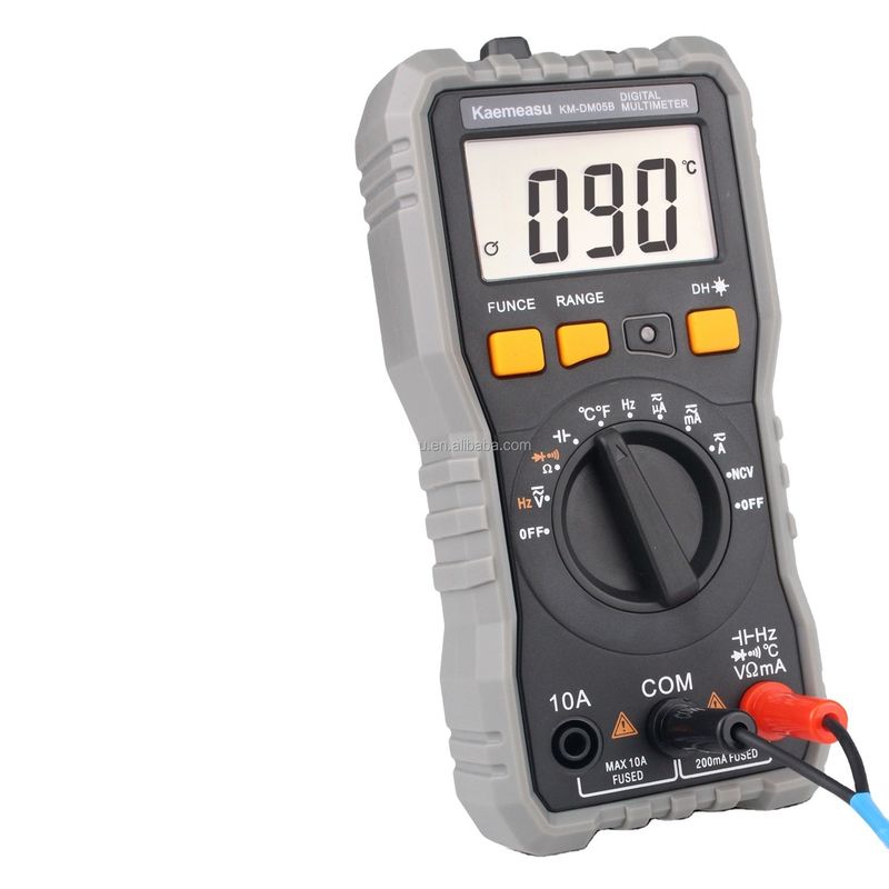 Mini Portable Multi Tester Voltage Current Resistance NCV Electric Smart Digital Multimeter dengan indikator baterai rendah