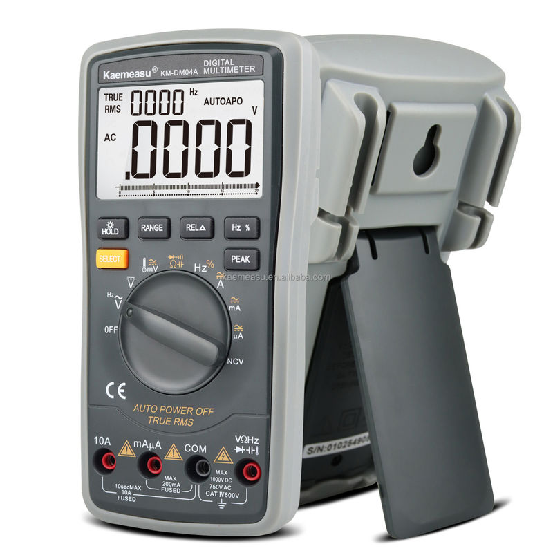 04A Peningkatan baru Anti burn 20000 Count Bar Graph Display Akurasi Tinggi Multimeter Digital Listrik