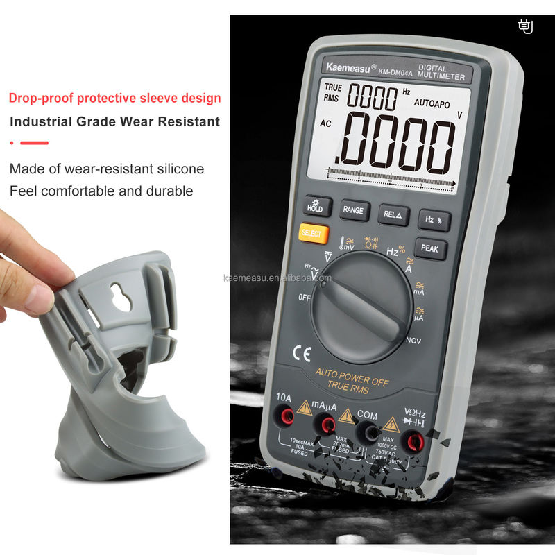04A Peningkatan baru Anti burn 20000 Count Bar Graph Display Akurasi Tinggi Multimeter Digital Listrik