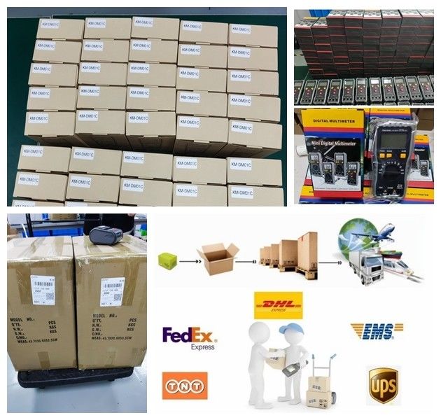 OEM ODM Anti burn Digital Multimeters Clamp meter ture rms baterai diode hFE tester voltase detektor multimeter untuk dijual