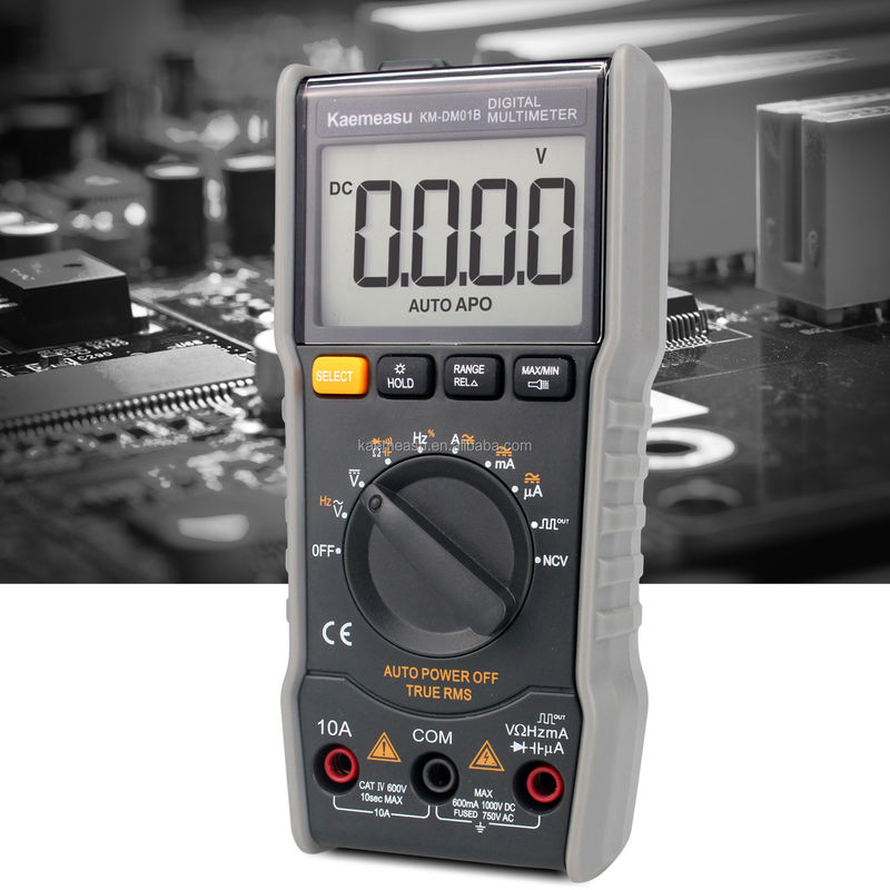 01B Electric Multitester Voltage Current Measure Multimeter Industri Mini portable Smart Digital Multimeter Mobil