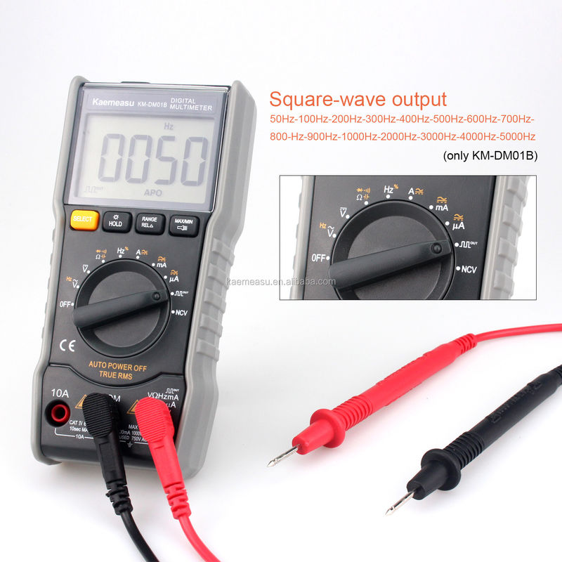 01B Electric Multitester Voltage Current Measure Multimeter Industri Mini portable Smart Digital Multimeter Mobil