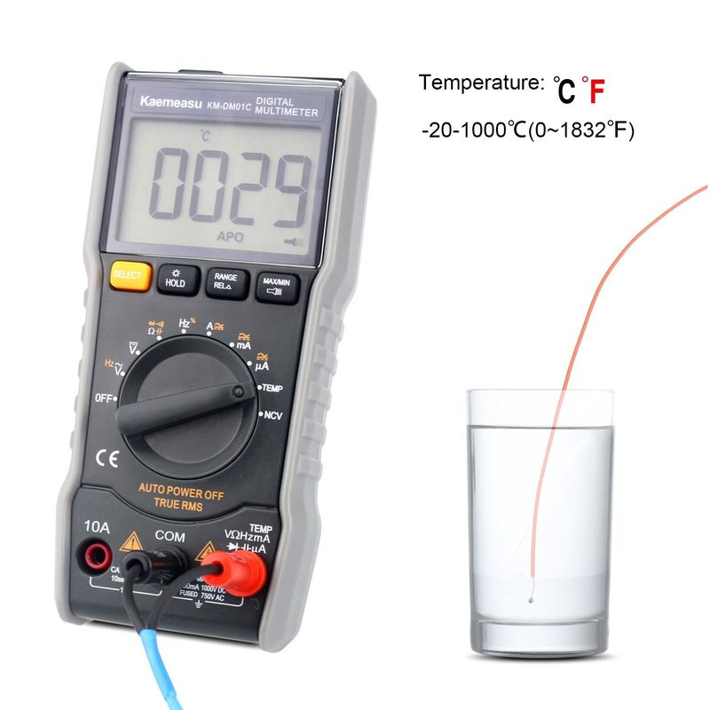 OEM ODM Digital multi tester T-rms multimeter elektronik Ncv Ohm Hz Tester avometer Mini multimeter portabel untuk dijual