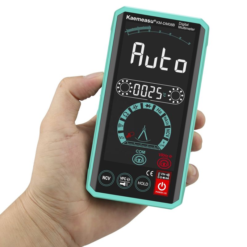 Grosir Multimeter suara cerdas RMS Elektrik Bench Multimeter digital layar sentuh otomatis multimeter pintar