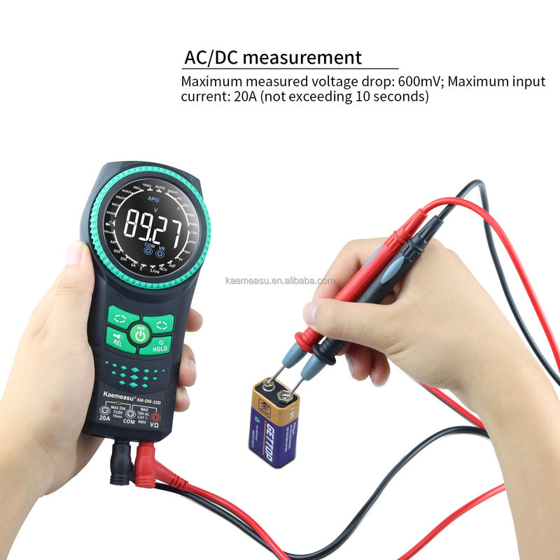Auto Range Voltage Meters NCV TRMS Diode Test Current Resistance Tester Clamp Meters Multimetro Smart Digital Multimeter