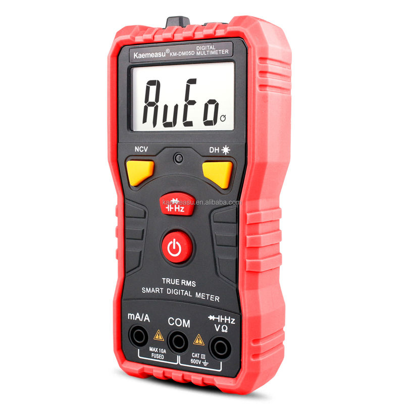 Mini Portable Multimetro Digital Profesional Listrik Dattery Voltage Meter Resistor Tester Smart Digital Multimeter