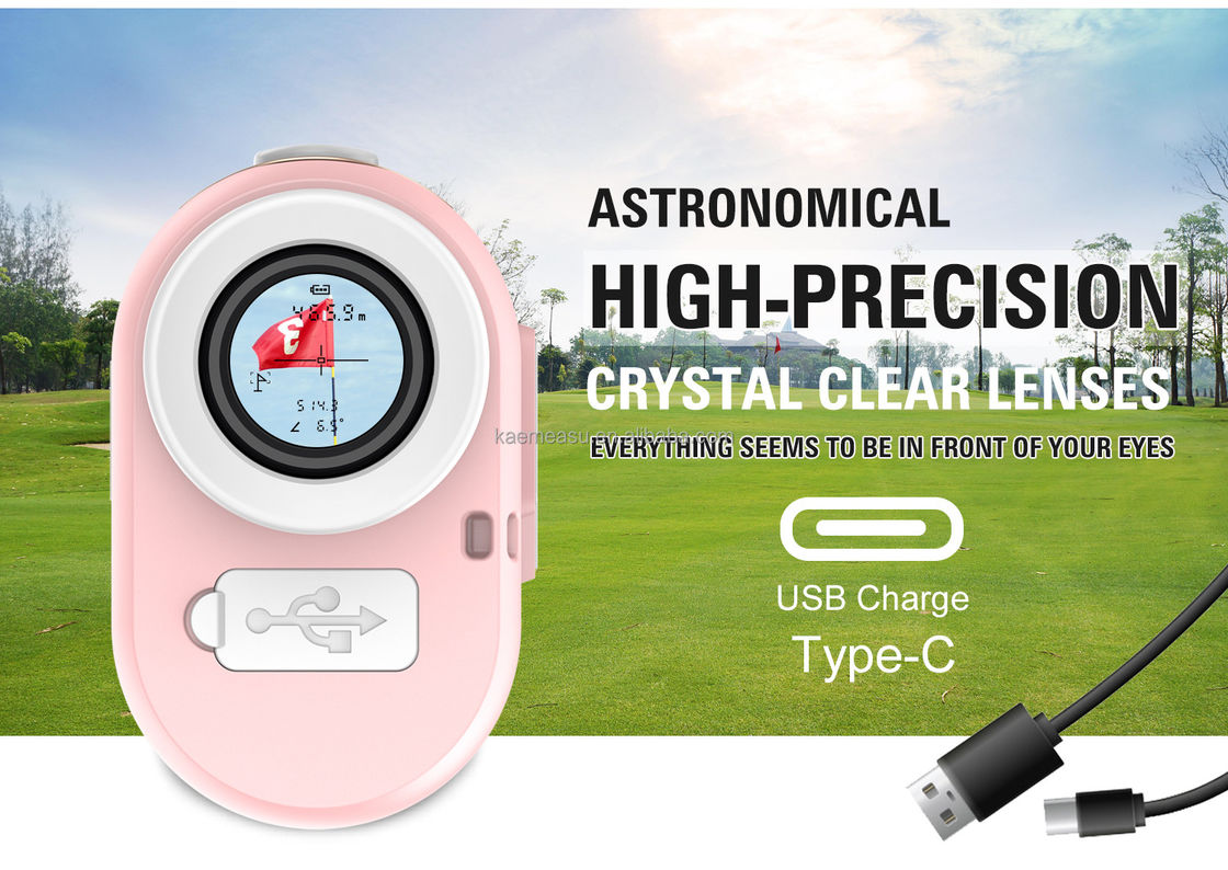 1200m Mini Golf rangefinder Wanita Anak-anak Olahraga Outdoor Laser Range Finder Menembak Teleskop Berburu Golf laser rangefinder