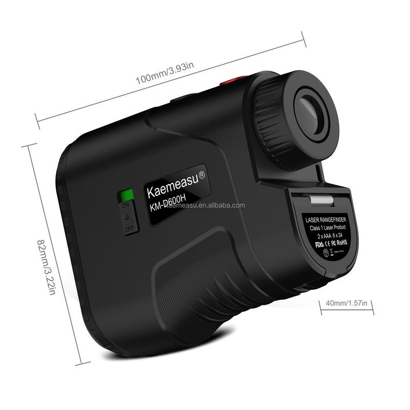 500Yd Digital Laser Rangefinder untuk Pencarian Golf Range dan Pengukuran Jarak Lama