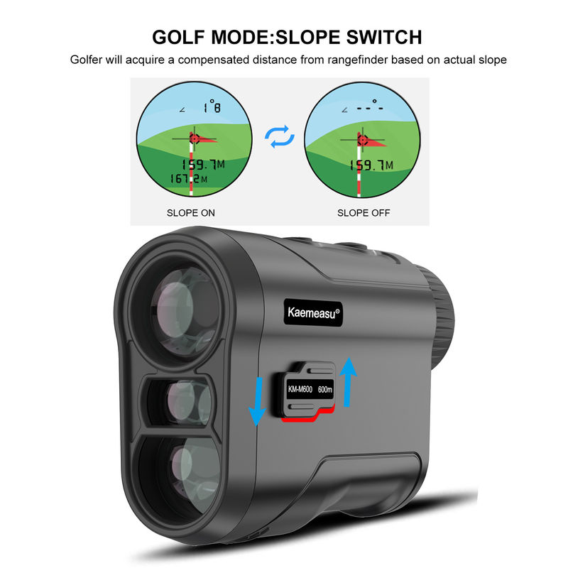 OEM Digital Laser Rangefinder Magnetic Golf Range Finder Slope Laser Meter Telescope Golf Rangefinder yang dapat diisi ulang