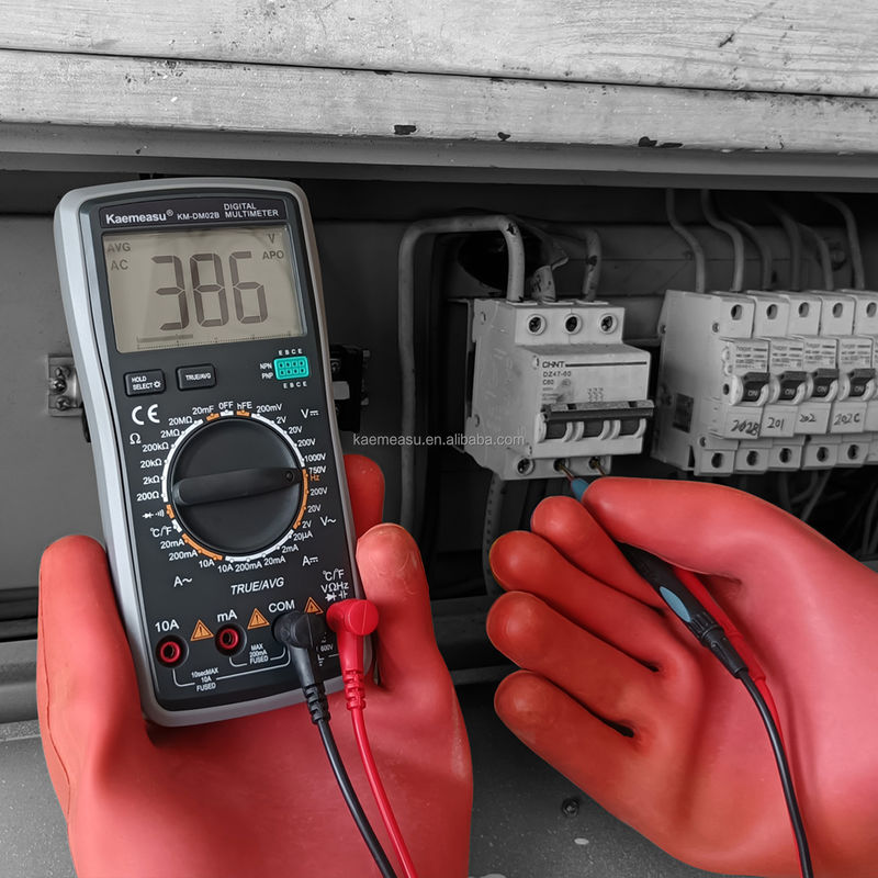 Smart Multimeter AC Voltage Tester untuk mengukur kisaran kapasitansi 20nF/200nF/2uF/20uF/200uF/2000uF dan Max. AC Current 10A