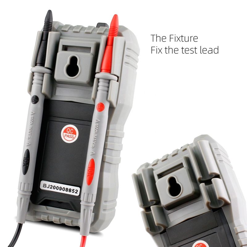 Mini Smart Multimeter DC/AC Kapasitas presisi Ncv Ohm Hz Tester True-rms Elektrik Digital Multimeter