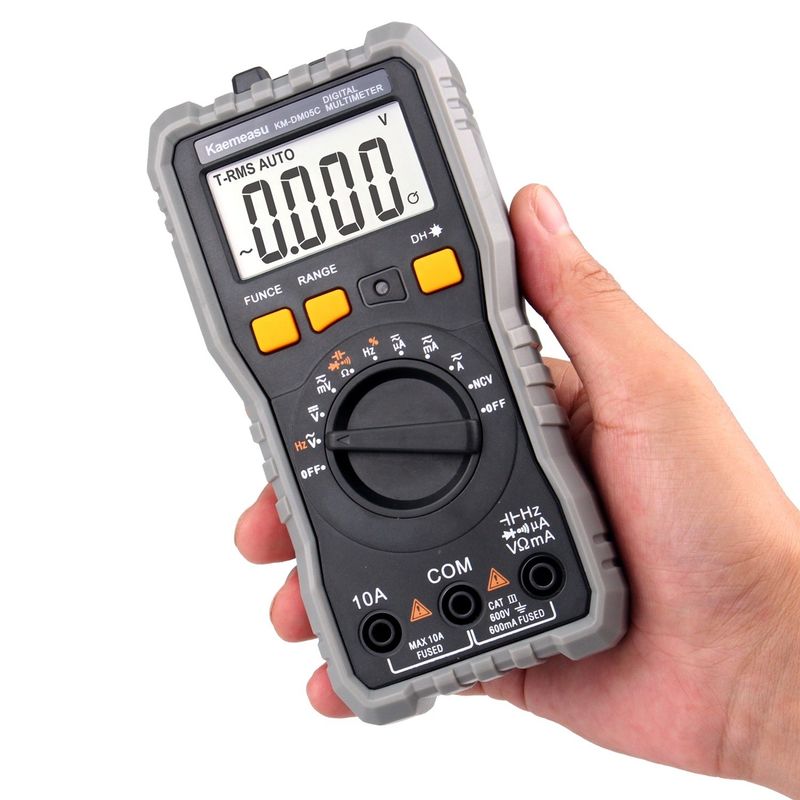 Multifungsi Pocket Digital Multimeter Elektrik Universal Meter Presisi Tinggi DC/AC NCV True RMS Multimeter Tester