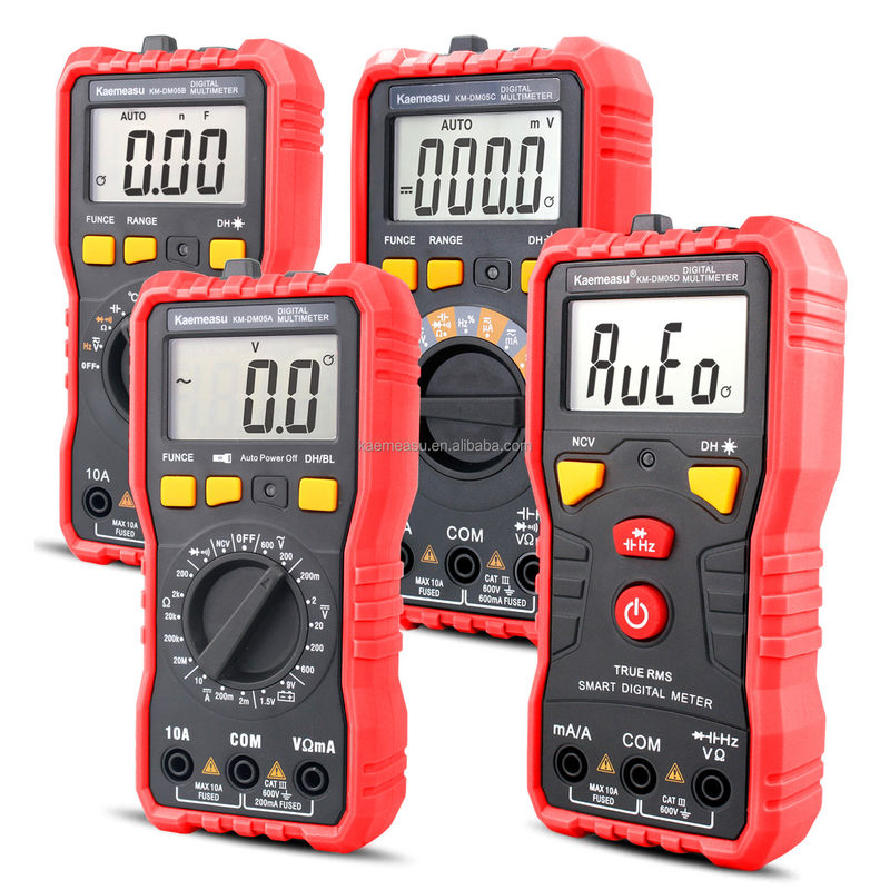 Multifungsi Pocket Digital Multimeter Elektrik Universal Meter Presisi Tinggi DC/AC NCV True RMS Multimeter Tester