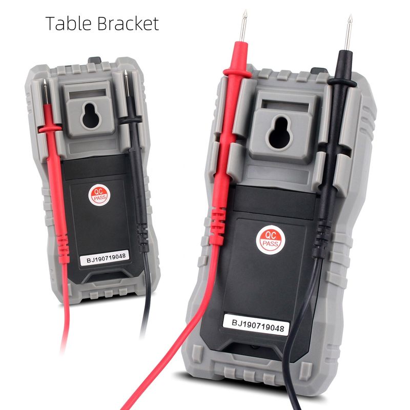 Auto Range Lcd Display listrik Multi Tester T-rms NCV Mobil Measure Bench Multimeter Digital dengan Probe