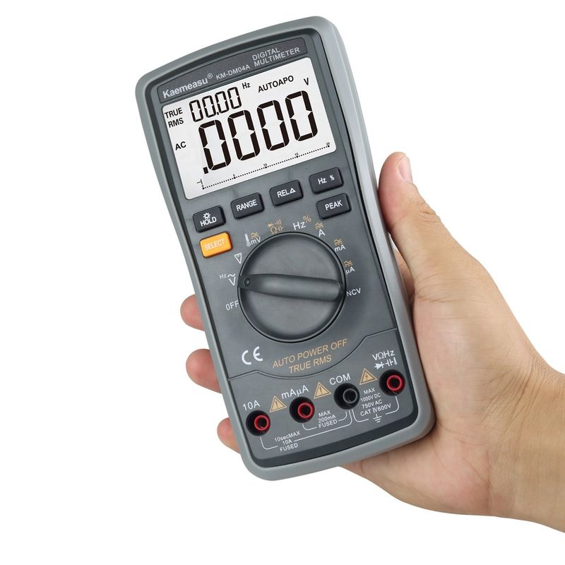 ABS Electric Parts 04A OEM ODM Auto range Smart Multitester peralatan laboratorium DC/AC 20000 Menghitung Multimeter Digital