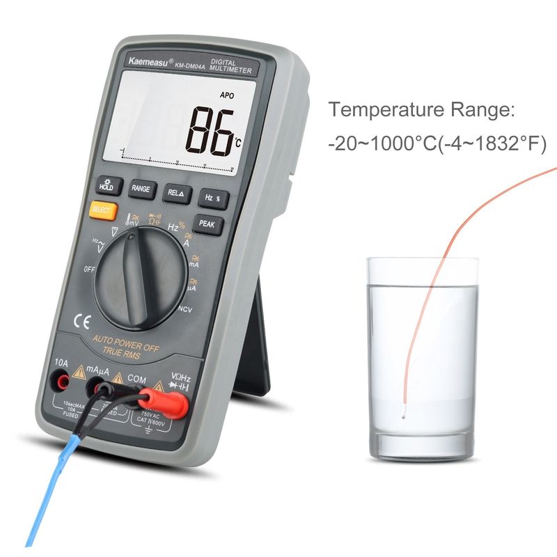 ABS Electric Parts 04A OEM ODM Auto range Smart Multitester peralatan laboratorium DC/AC 20000 Menghitung Multimeter Digital