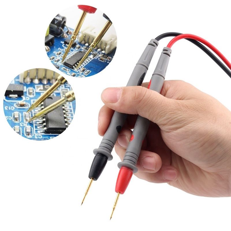 Probe Uji Multimeter Led Plug Pisang Probe Multimeter Digital Probe Uji Listrik 20A 1000V Kabel Instrumen
