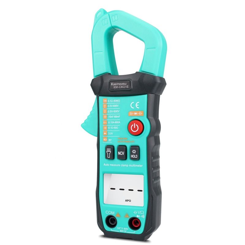 21E Intelligent Digital Clamp Meter NCV Alat Perbaikan Elektronik 1000v True Rms Multimeter 6000 Menghitung Current Clamp Meter