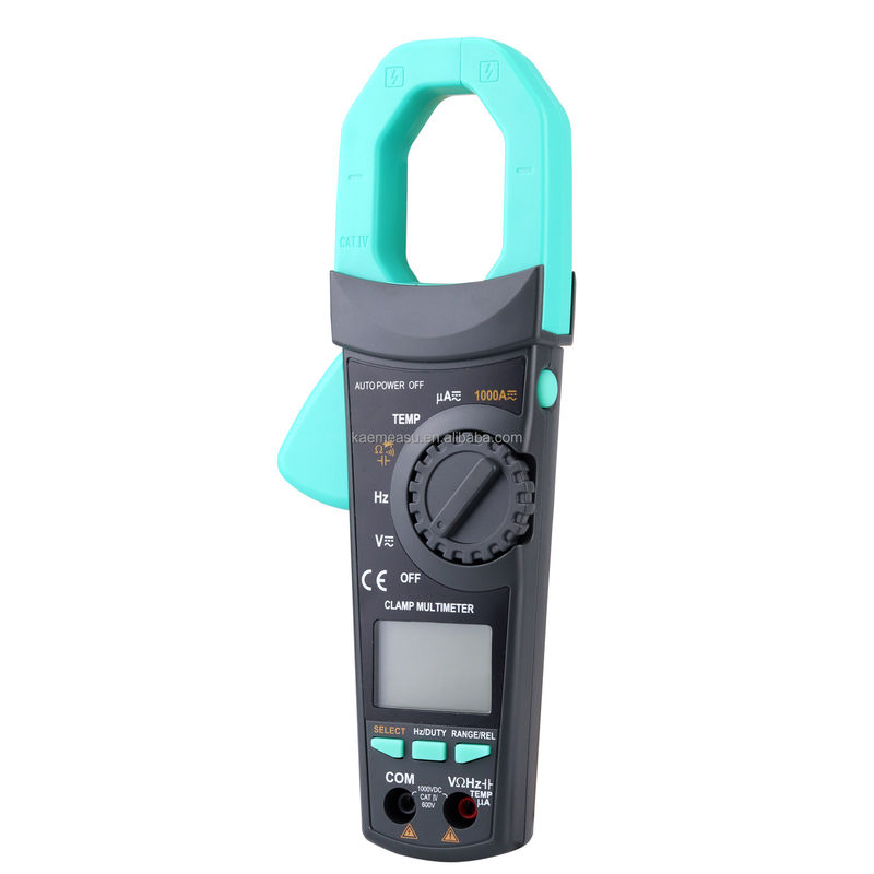 Big Clamp Multimeter T-RMS AC DC 1000V 1000A Diode Test Kontinuitas Buzzer Digital Clamp Meters