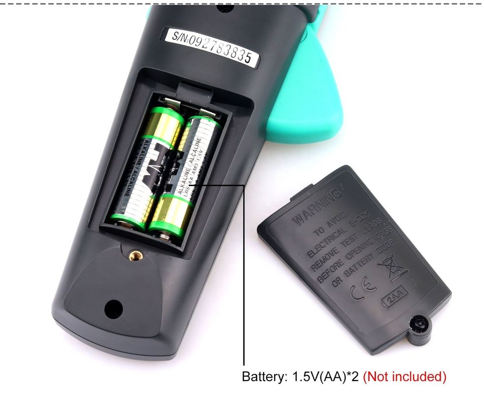 ABS Electric Parts 300g Digital AC DC Clamp Meter Auto Range Multimeter True Rms Ncv Ammeter