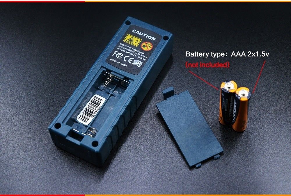Alat pengukuran digital presisi tinggi portabel mini Laser rangefinder Laser distance meter