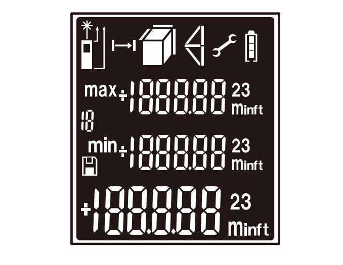 Laser Handheld Distance Meter Peralatan Pengukuran Jarak Listrik Mini Portable Digital Laser Rangefinder 0.05-120m