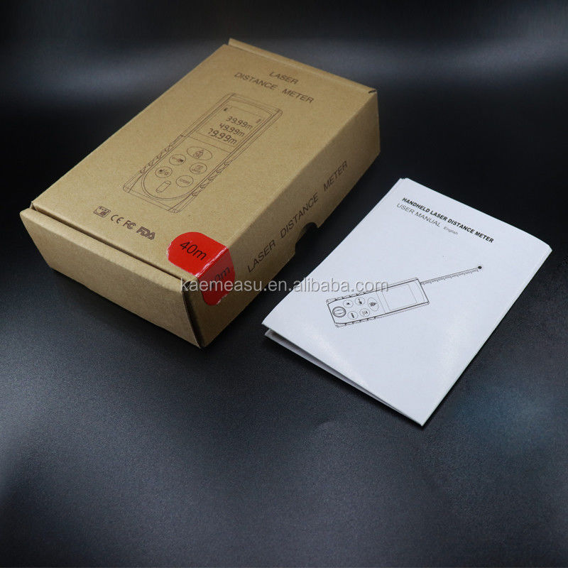 Laser Handheld Distance Meter Peralatan Pengukuran Jarak Listrik Mini Portable Digital Laser Rangefinder 0.05-120m