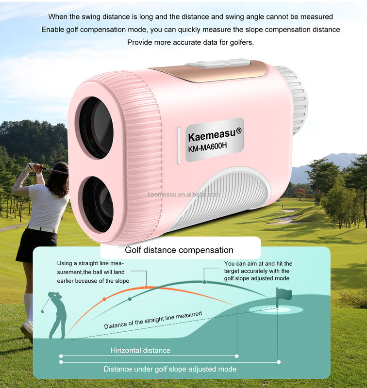 OEM 1200m Golf Slope Scope Laser Distance Meter Teleskop Industri Golf Laser Rangefinder