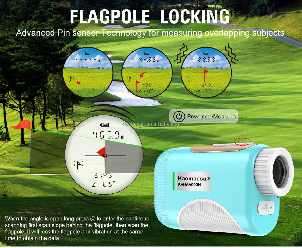 OEM 1200m Golf Slope Scope Laser Distance Meter Teleskop Industri Golf Laser Grade Rangefinder dengan Dukungan Disesuaikan