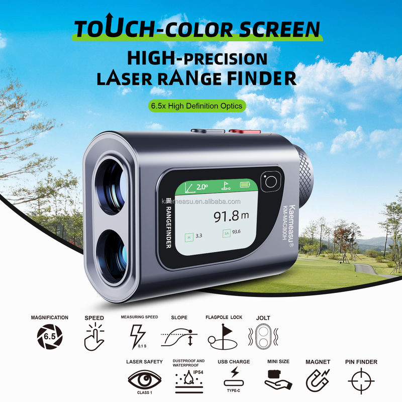 600m Multi Fungsi Alat Pengukuran Laser Jarak Meter Teropong Pita Elektronik Pengukuran presisi tinggi